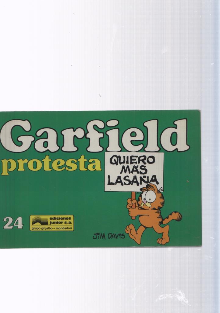 numero 24: Garfield protesta - Jim Davis