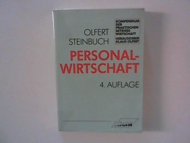 Personalwirtschaft. - Olfert, Klaus und Pitter A. Steinbuch