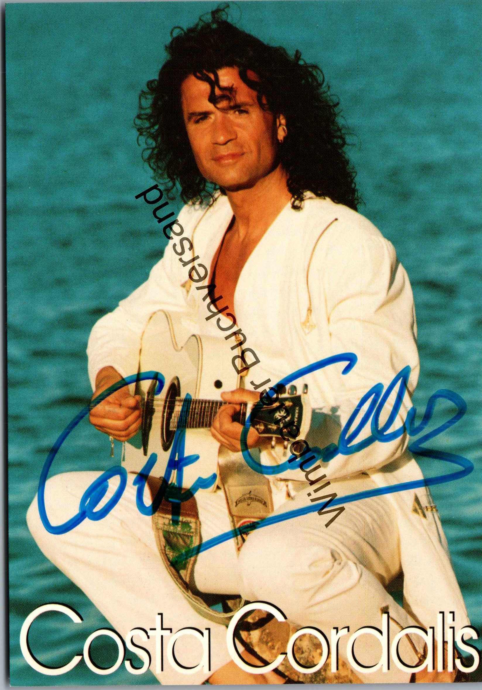 Original Autogramm Costa Cordalis (*19442019) /// Autogramm Autograph