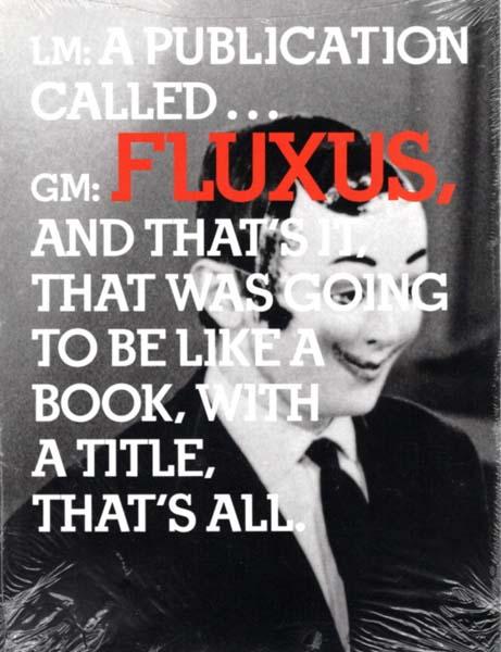 In the spirit of Fluxus フルクサス