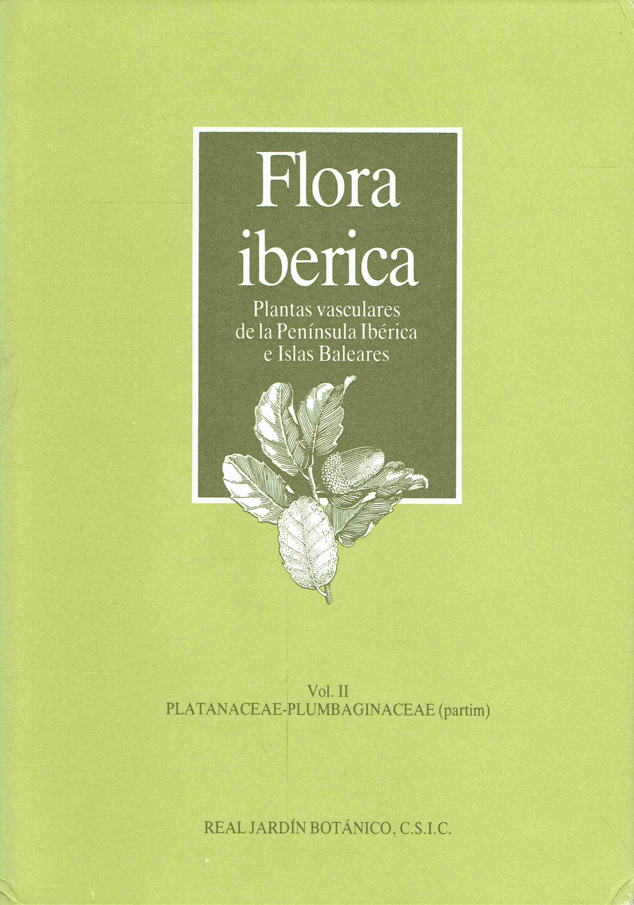 Flora ibérica. Plantas vasculares de la Península Ibérica e Islas Baleares. Vol.II: Platanaceae-plumbaginaceae (partim). - Castroviejo, Santiago