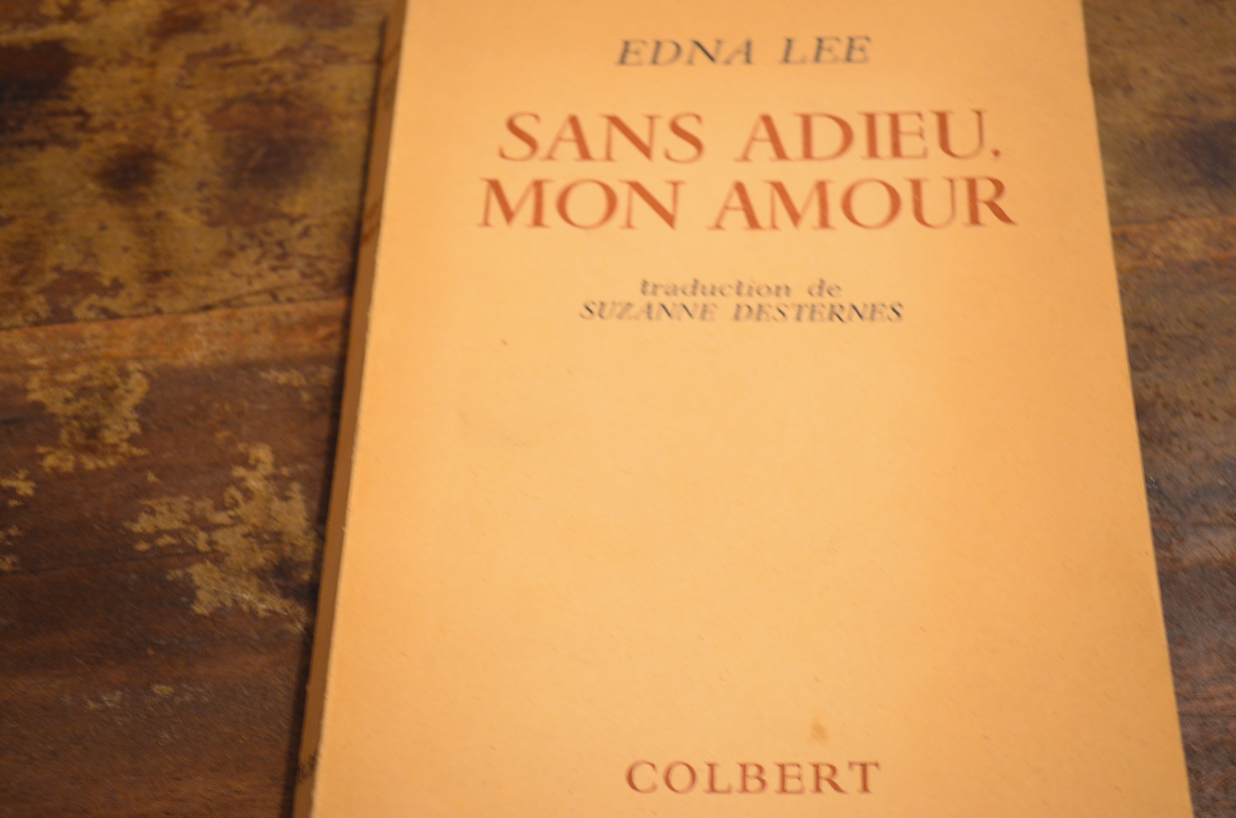 Sans Adieu Mon Amour By Edna Lee Bon Couverture Souple 1956 Paragrafes