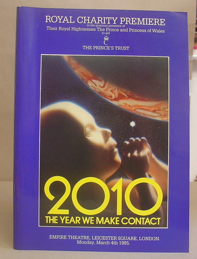 2010 The Year We Make Contact Royal Charity Premiere Programme by MGM UA [ Metro Goldwyn