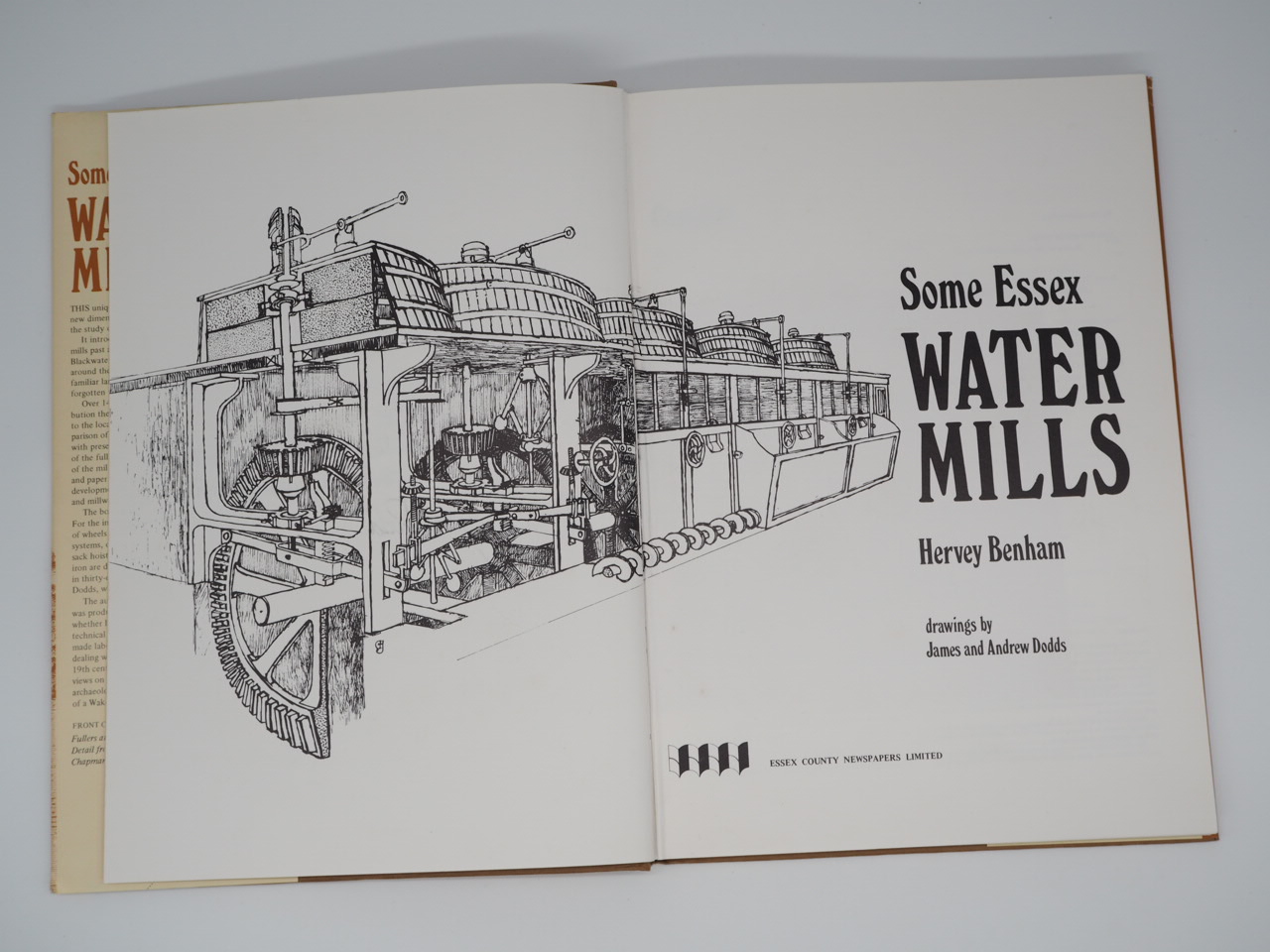 Some Essex Water Mills. by Hervey Benham. Illustrated by James and