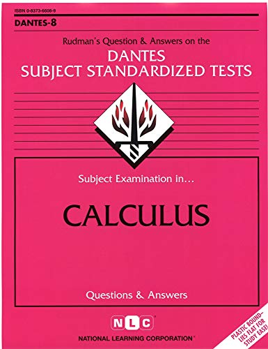 Calculus (DANTES SUBJECT STANDARDIZED TESTS (DANTES)) Plastic Comb - National Learning Corporation