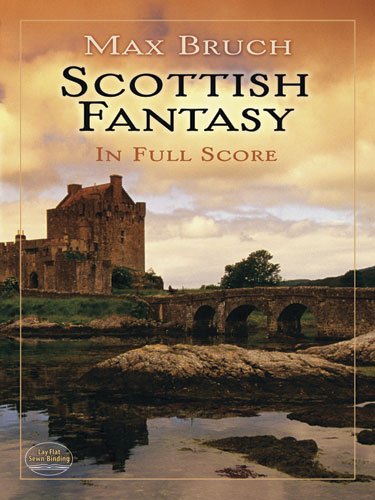 Scottish Fantasy in Full Score (Dover Music Scores) [Soft Cover ] - Bruch, Max