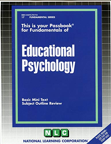 Educational Psychology (Fundamental Series) Spiral-bound - National Learning Corporation