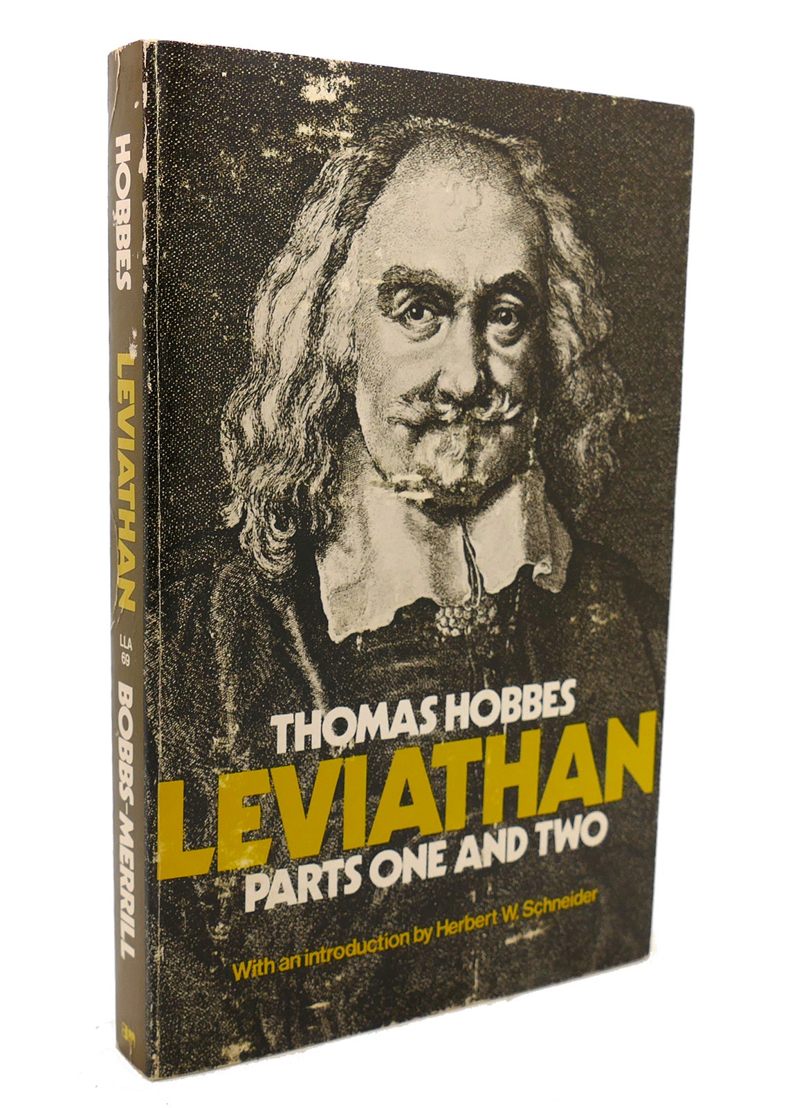 LEVIATHAN PARTS I AND II by Thomas Hobbes: Softcover (1958) Twelfth  Printing. | Rare Book Cellar