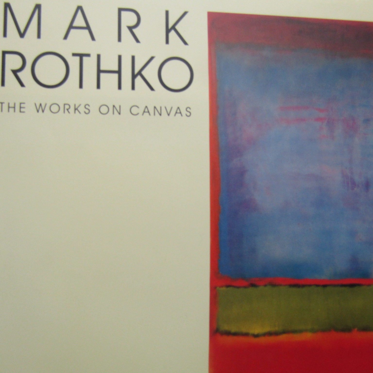 Mark Rothko Catalogue Raisonné