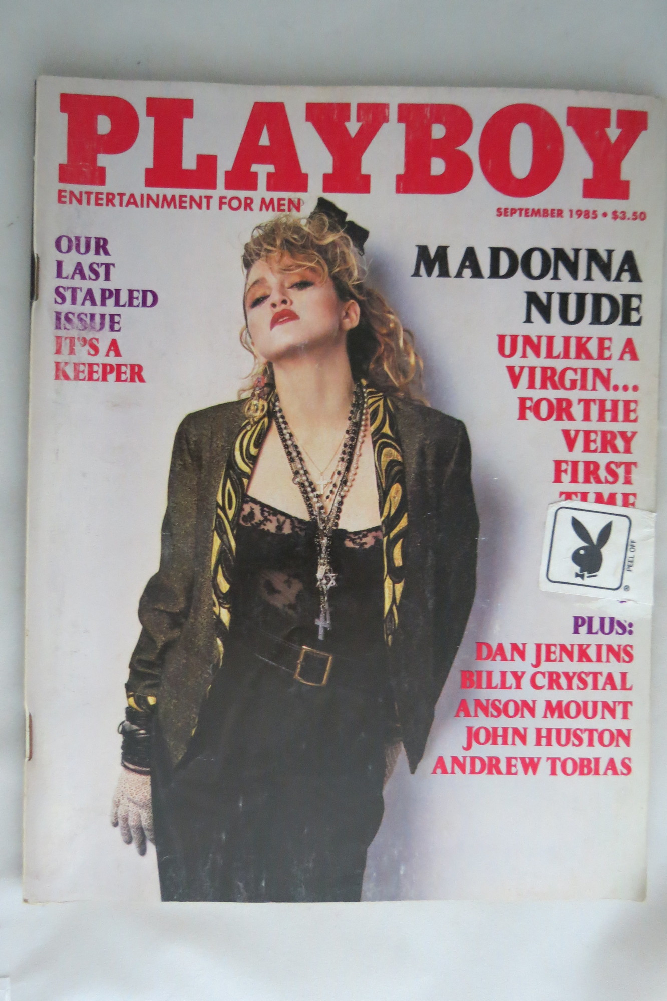 PLAYBOY MAGAZINE MADONNA NUDE SEPTEMBER 1985 by Playboy (1985