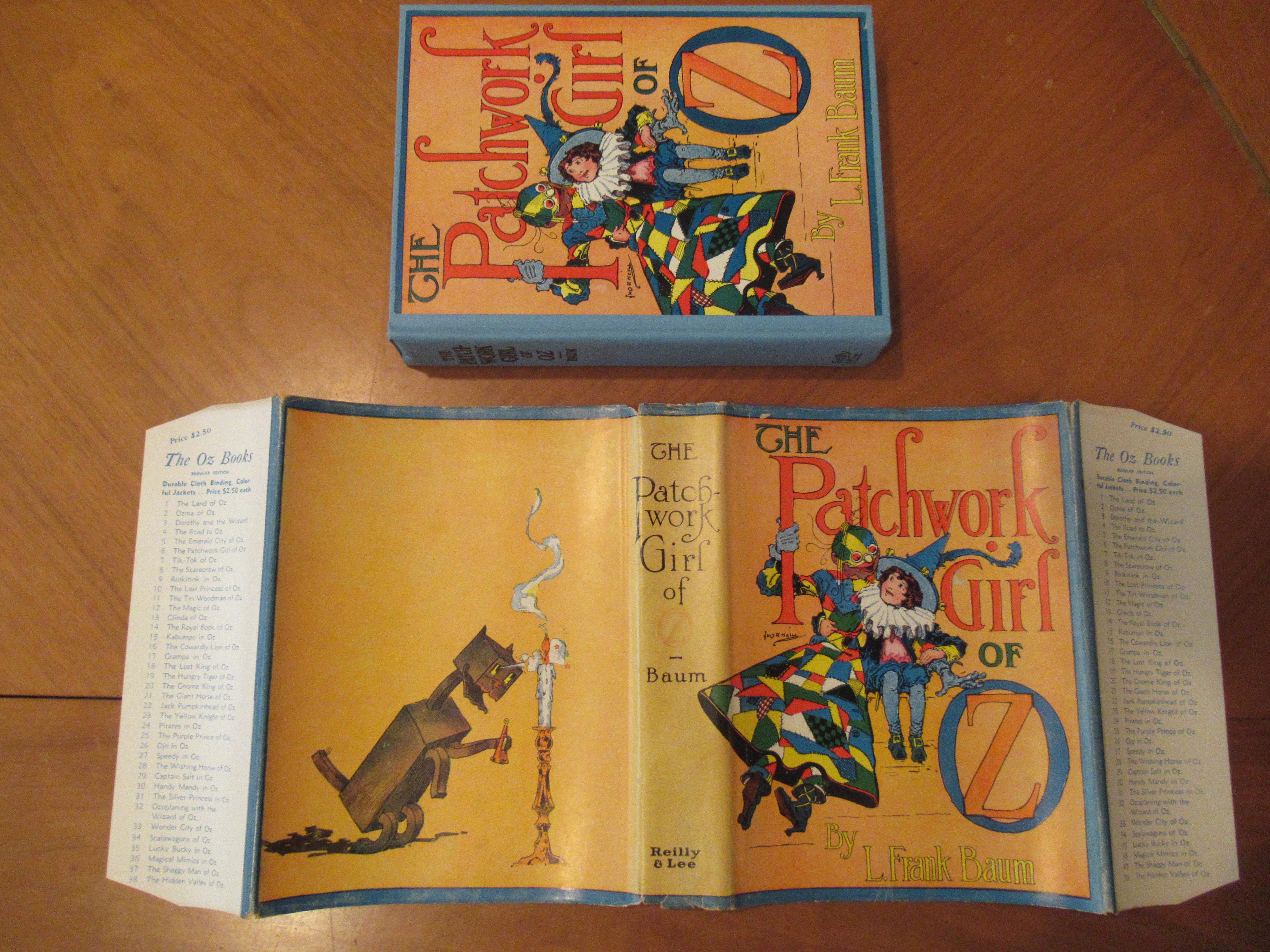 The Patchwork Girl Of Oz Baum, L . Frank, Illustrated by John R. Neill [Fine] [Hardcover]