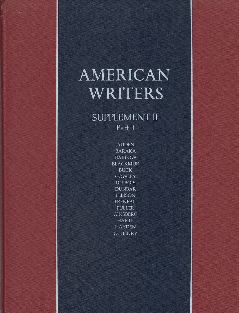 American Writers/Supplement II - Charles Scribners & Sons Publishing [Creator]