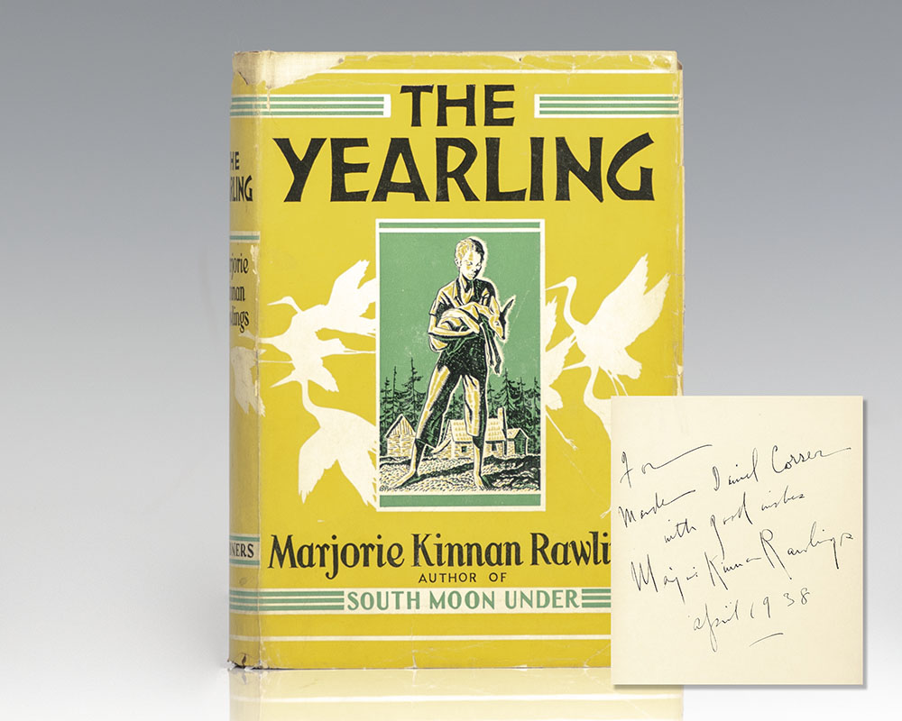 The Yearling. - Rawlings, Marjorie Kinnan