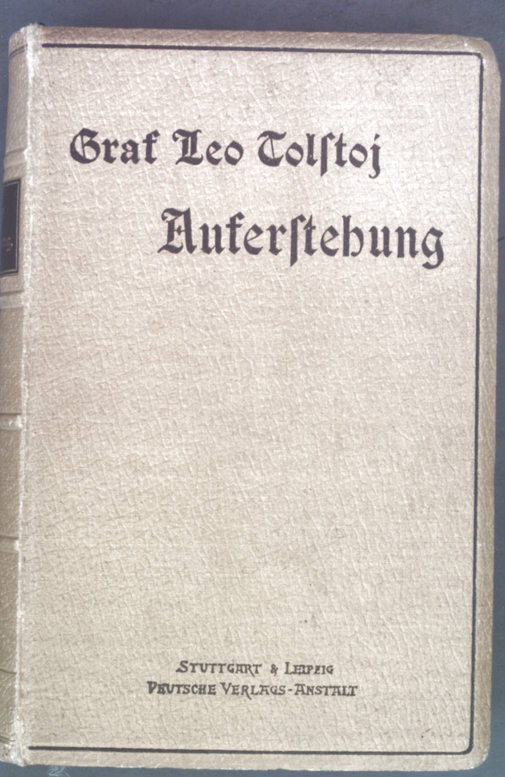 Auferstehung. by Tolstoi, Graf Leo Gut gebundene Ausgabe (1900) 9