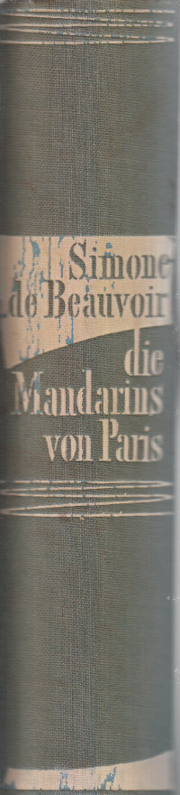 Die Mandarins von Paris by de Beauvoir, Simone - de Beauvoir, Simone