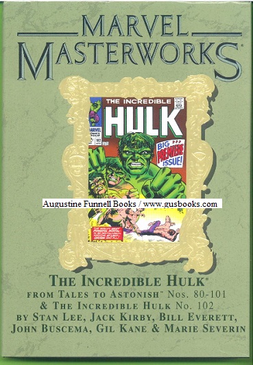 Marvel Masterworks Presents THE INCREDIBLE HULK (Masterworks #56) - Lee, Stan, and Gary Friedrich