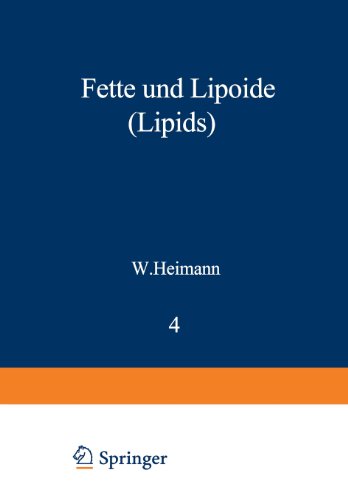 Fette und Lipoide (Lipids) (Handbuch der Lebensmittelchemie) (German Edition) [Paperback ]