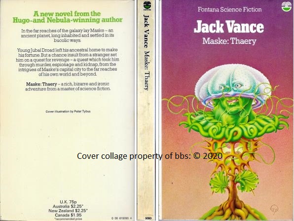 Maske: Thaery: 2nd in the 'Gaean Reach' series of books - Vance, Jack