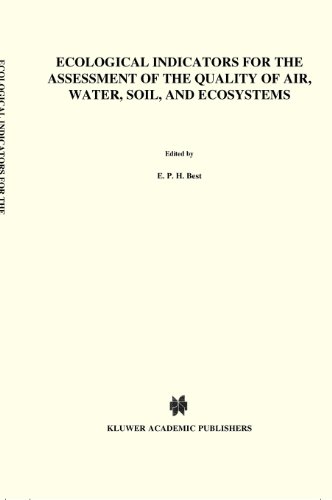 Ecological Indicators for the Assessment of the Quality of Air, Water, Soil, and Ecosystems: Papers presented at a Symposium held in Utrecht, October 1982 (