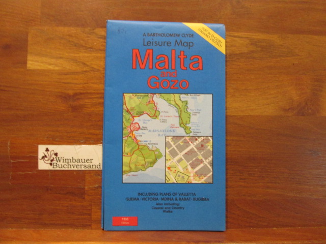 Leisure Map Malta and Gozo - Clyde, Bartholomew