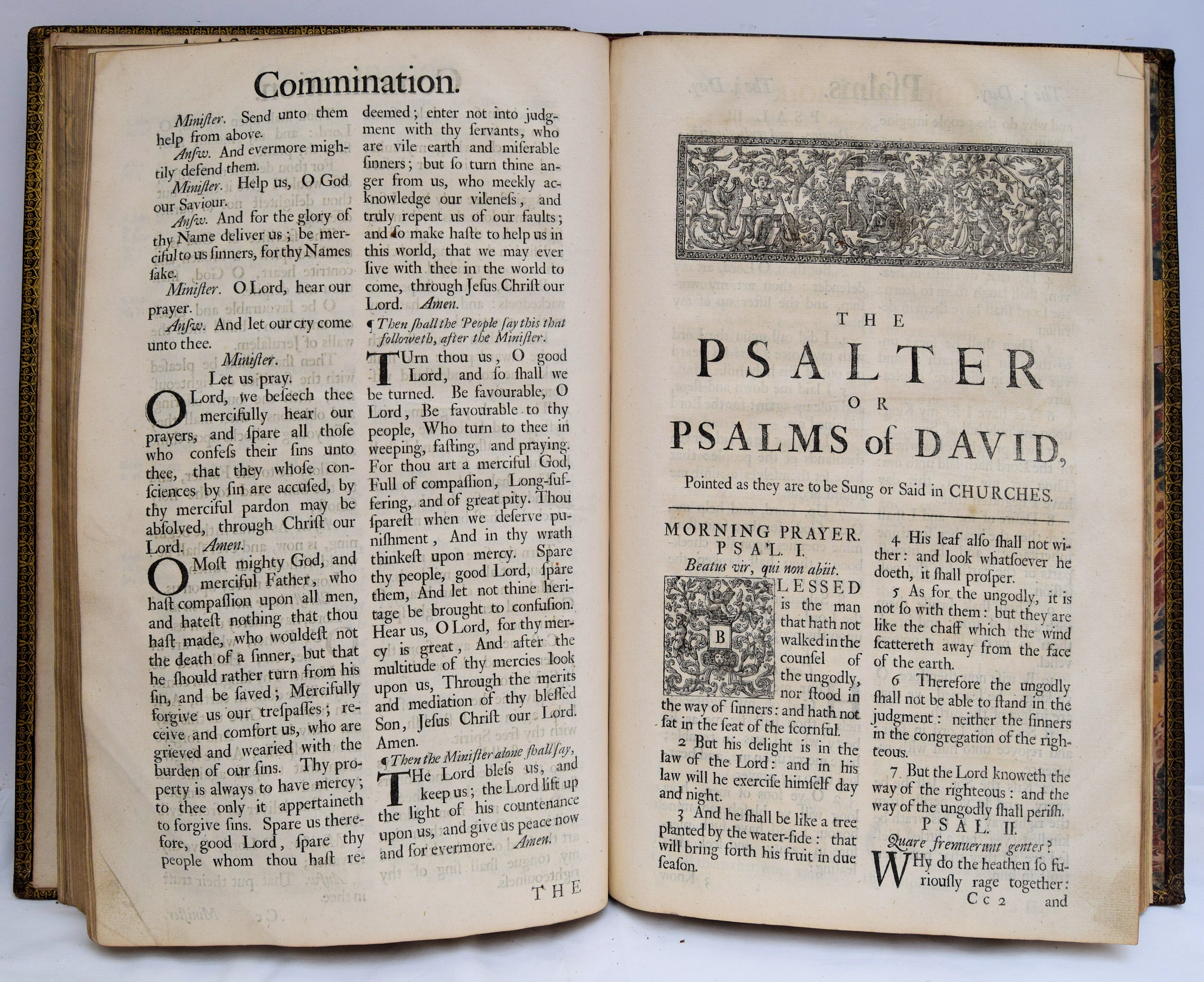 THE BOOK OF COMMON PRAYER, And Administration of the Sacraments, and