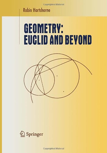 Geometry: Euclid and Beyond (Undergraduate Texts in Mathematics) [Soft Cover ] - Hartshorne, Robin