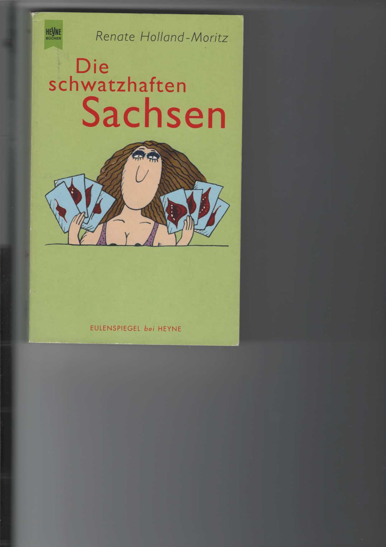 Die schwatzhaften Sachsen. Erzählungen. Einbandzeichnung von Manfred Bofinger. Heyne-Taschenbuch Nr. 13502. - Holland-Moritz, Renate