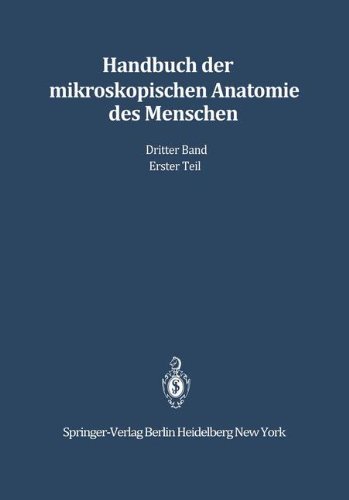 Haut und Sinnesorgane: Erster Teil Haut Â· MilchdrÃ¼se Â· Geruchsorgan Geschmacksorgan Â· GehÃ¶rorgan (Handbuch der mikroskopischen Anatomie des Menschen Handbook of Mikroscopic Anatomy) (German Edition) [Soft Cover ] - Eggeling, H. von