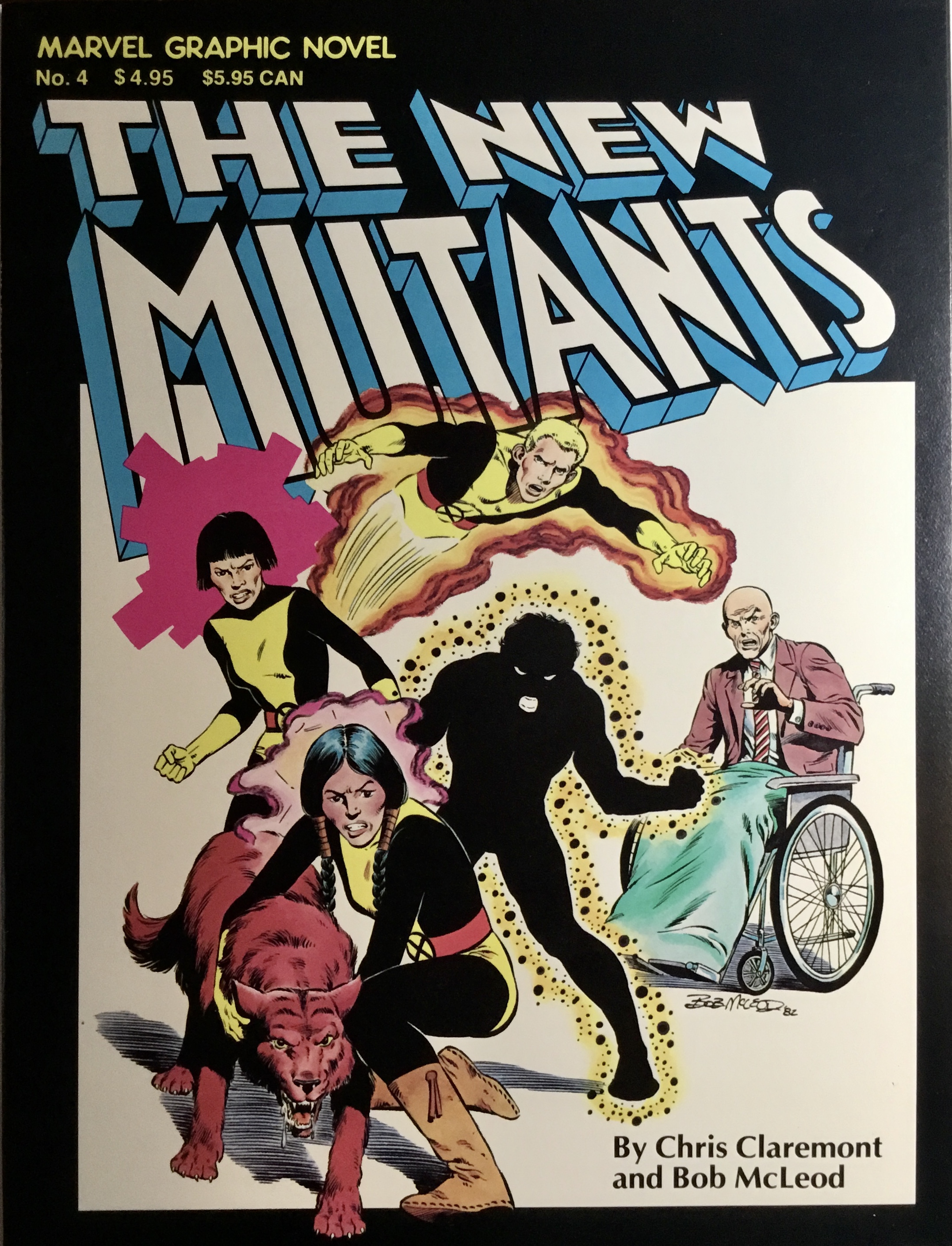 Marvel Graphic Novel No. 4 The NEW MUTANTS de CLAREMONT, CHRIS (1982