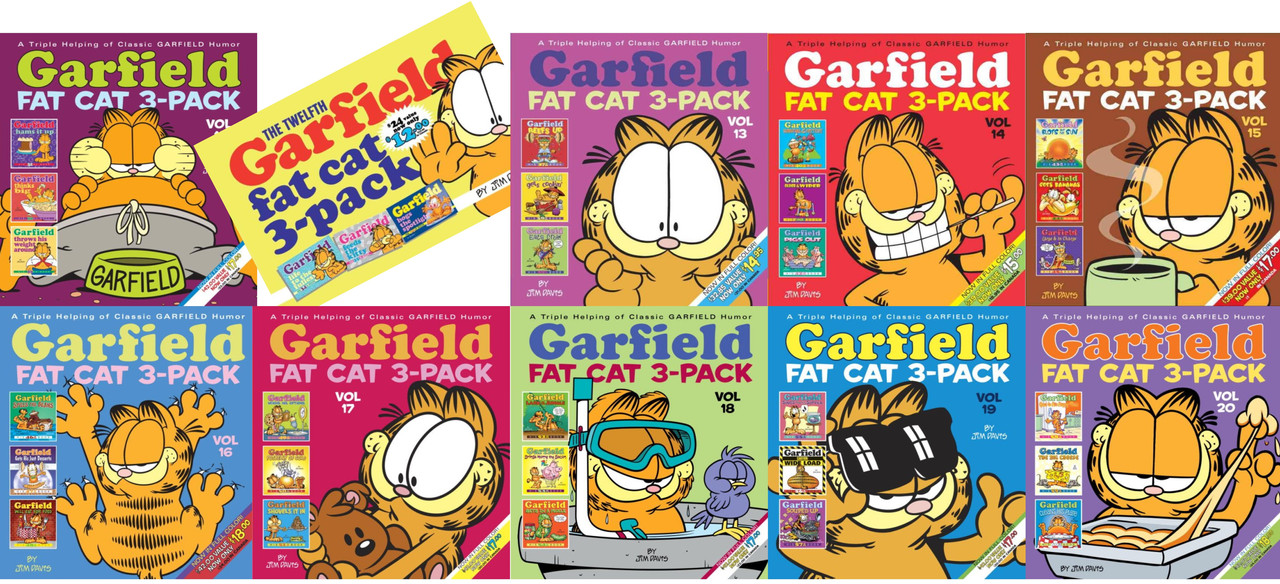 Books　Jim　Trade　Cat　New　11-20　by　Paperback　Fat　Collection　Lakeside　TP　Davis:　Garfield　Pack