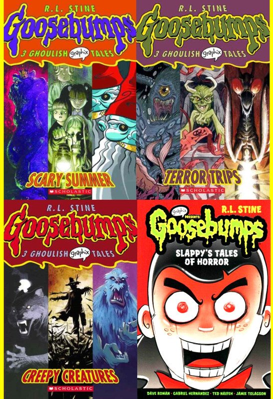 Goosebumps GRAPHIC NOVELS 1-4 TP by R L Stine: New | Lakeside Books