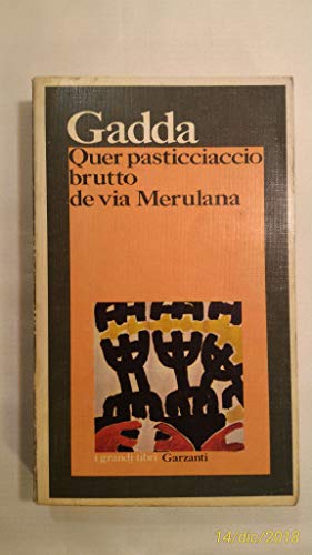 quel pasticciaccio brutto de via merulana - gadda