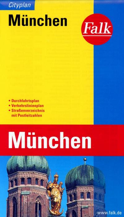 Falk Cityplan München - Mnnchen, Cityplan