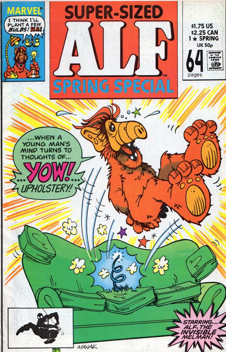 Alf Super-Sized Spring Special ( 1989 ) by Comics, Marvel
