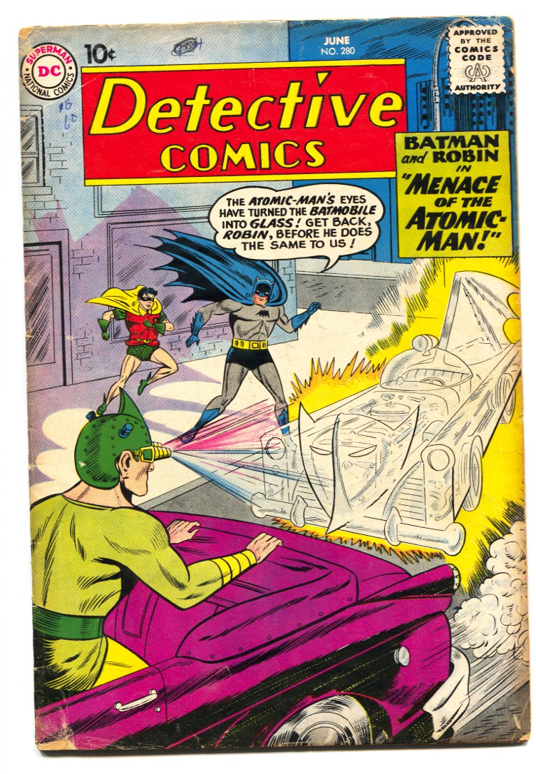 DETECTIVE COMICS #280 comic book 1960-JOHN JONES-BATMAN-ROBIN: (1960) Comic  | DTA Collectibles
