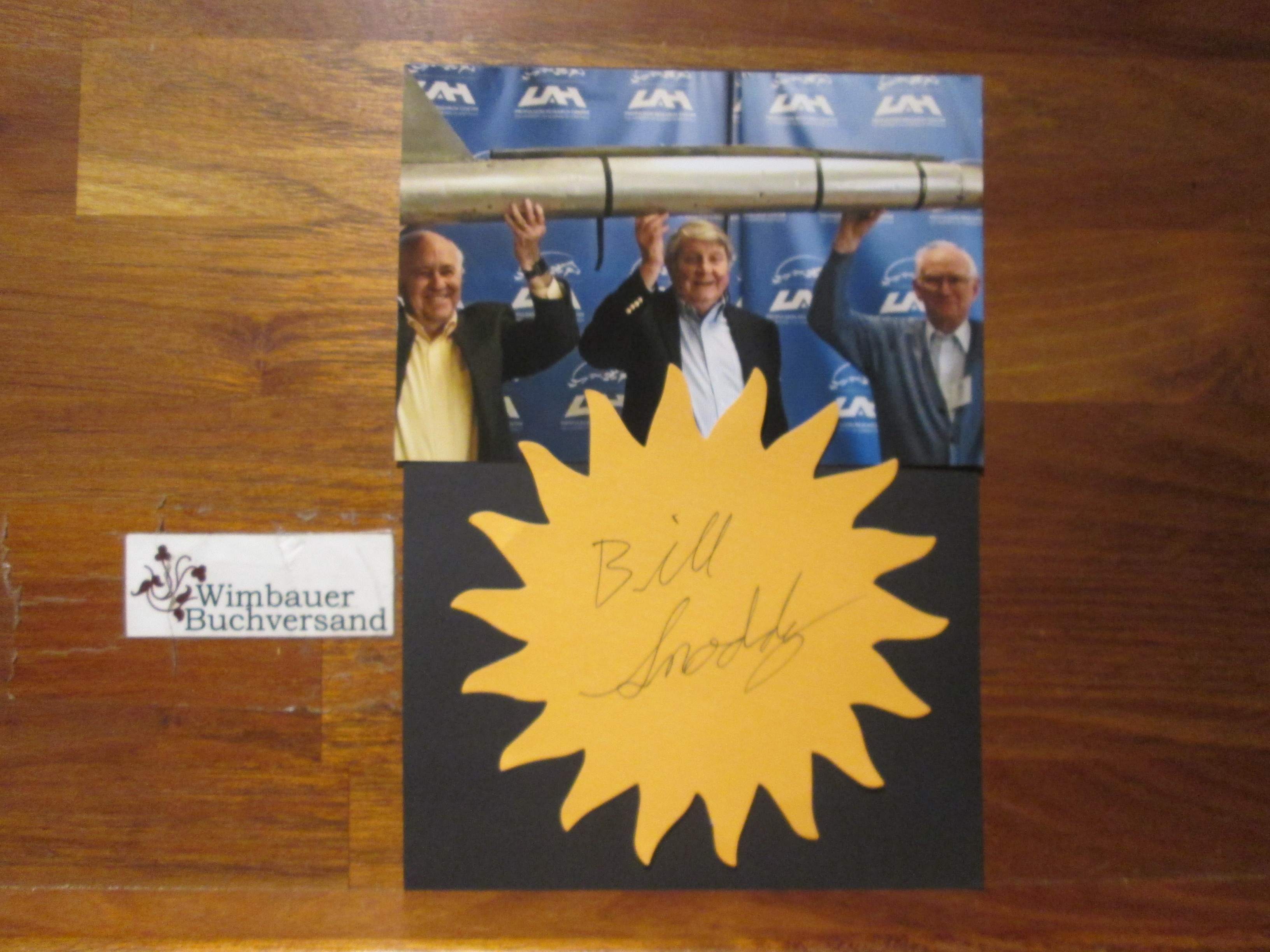 Original Autograph Bill Snoddy NASA ROCKET ENGINEER NASA APOLLO original-autograph-bill-snoddy-nasa-rocket-engineer-nasa-apollo