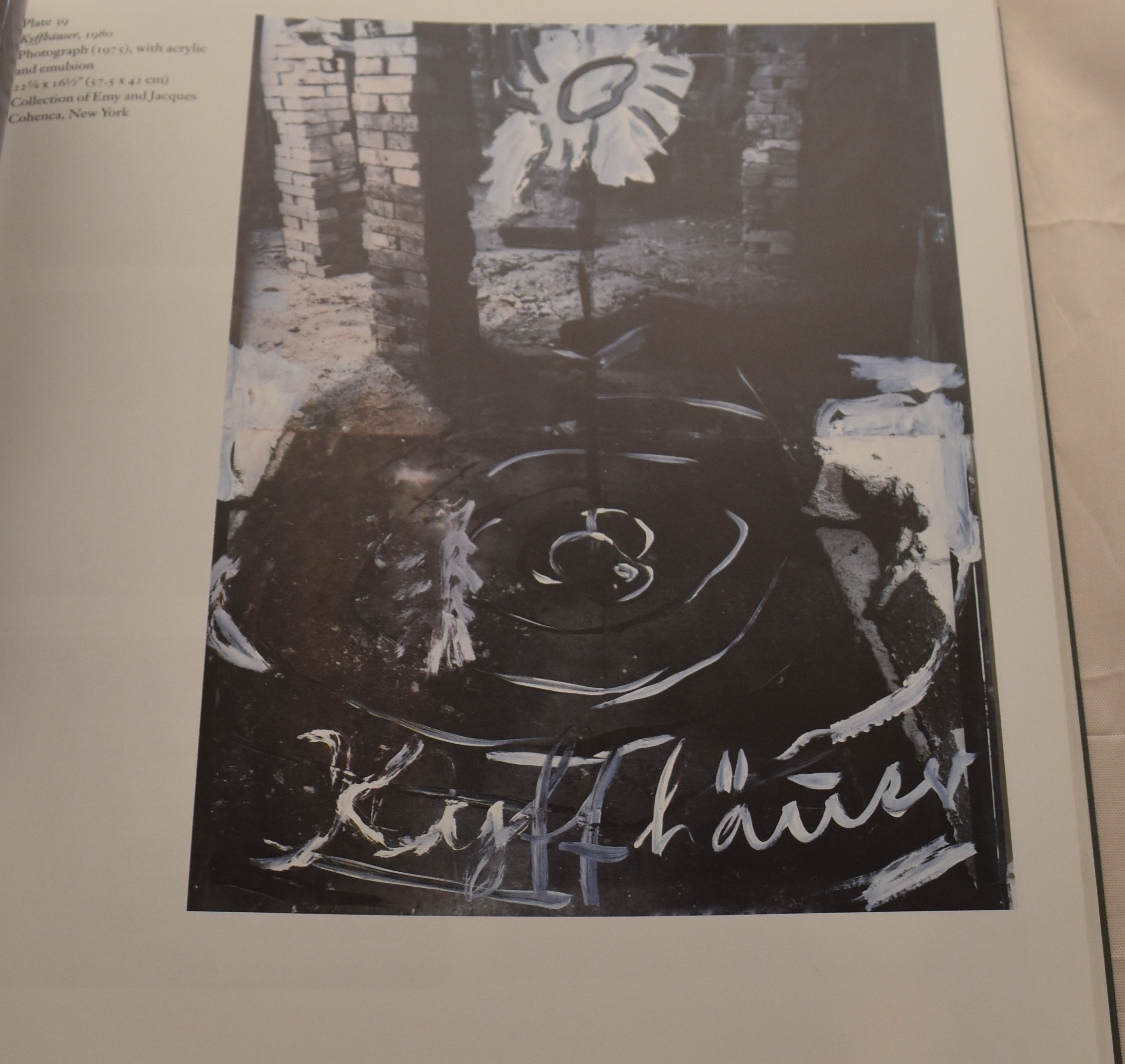 Anselm Kiefer. Organized by A. James Speyer, The Art Institute of