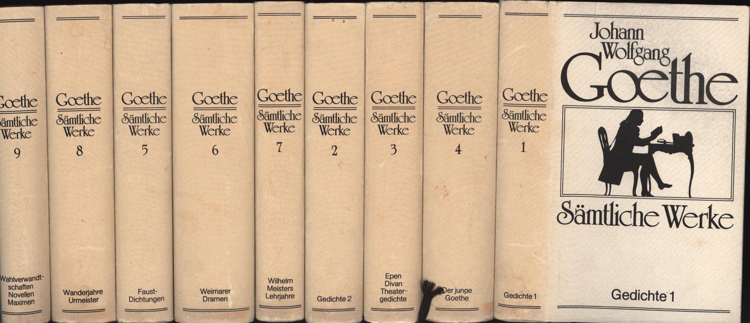 Sämtliche Werke in 18 Bänden - Goethe, Johann Wolfgang von