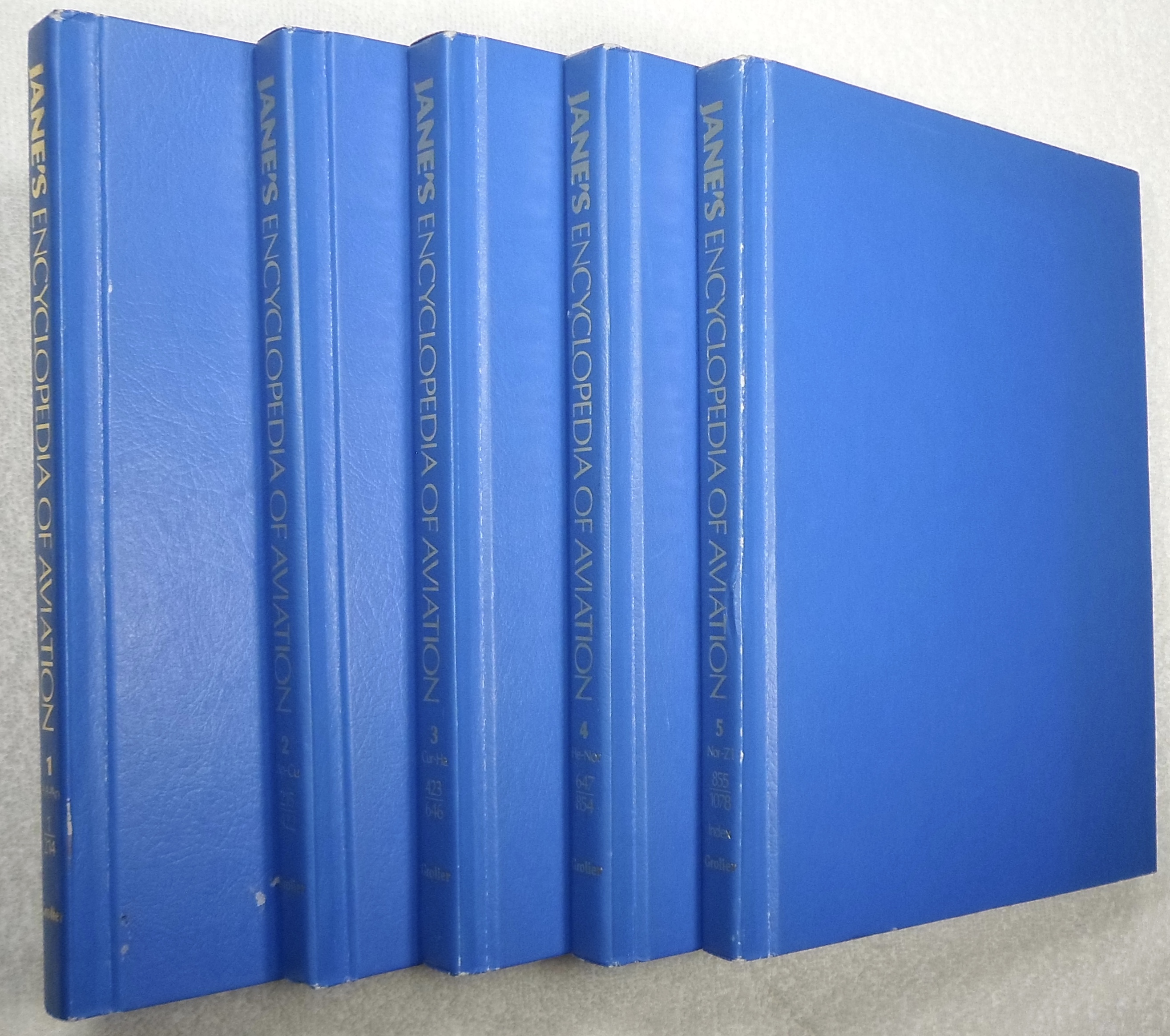 Jane's Encyclopedia Of Aviation, 5 volume set - Michael J.H. Taylor, Compiler and Editor
