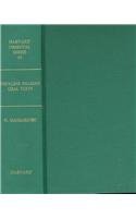 Nepalese Shaman Oral Texts, I (Harvard Oriental Series) Hardcover - Maskarinec, Gregory G.