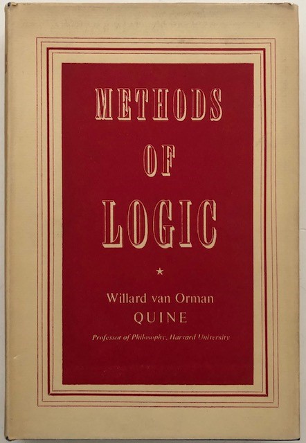 Methods of logic. - Quine, W. v. O.