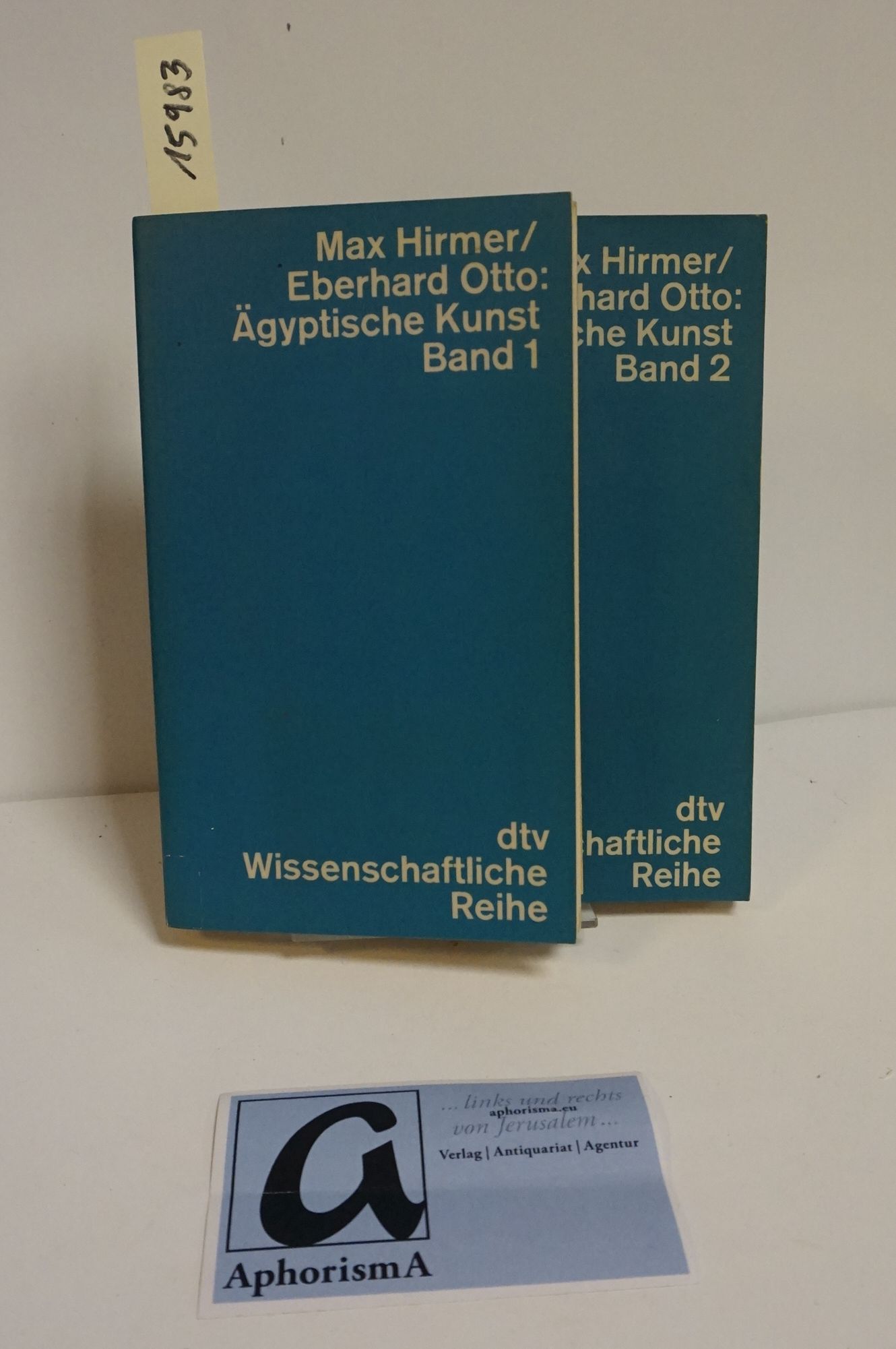 Ägyptische Kunst. Band 1 / Band 2. - Hirmer, Max / Otto, Eberhard