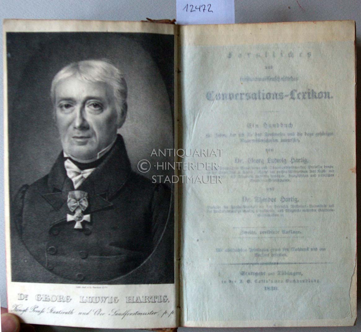 Forstliches und forstnaturwissenschaftliches Conversations-Lexikon. Ein ...