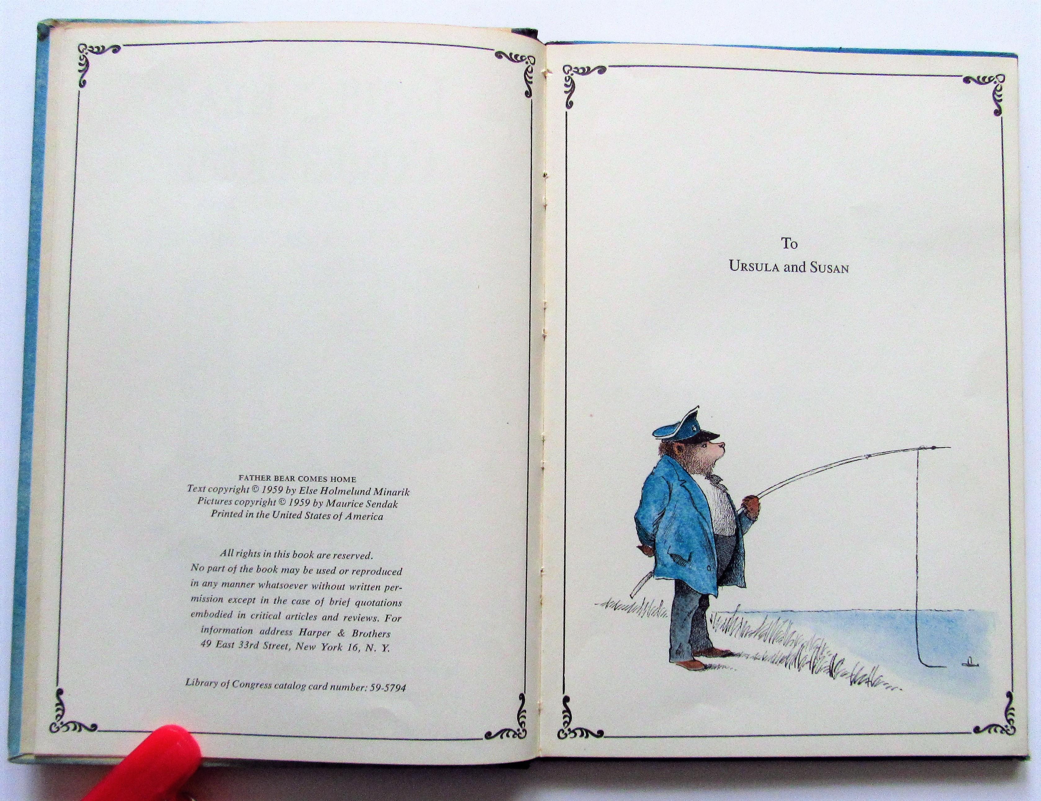 Father Bear Comes Home by MINARIK, ELSE HOLMELUND: Good
