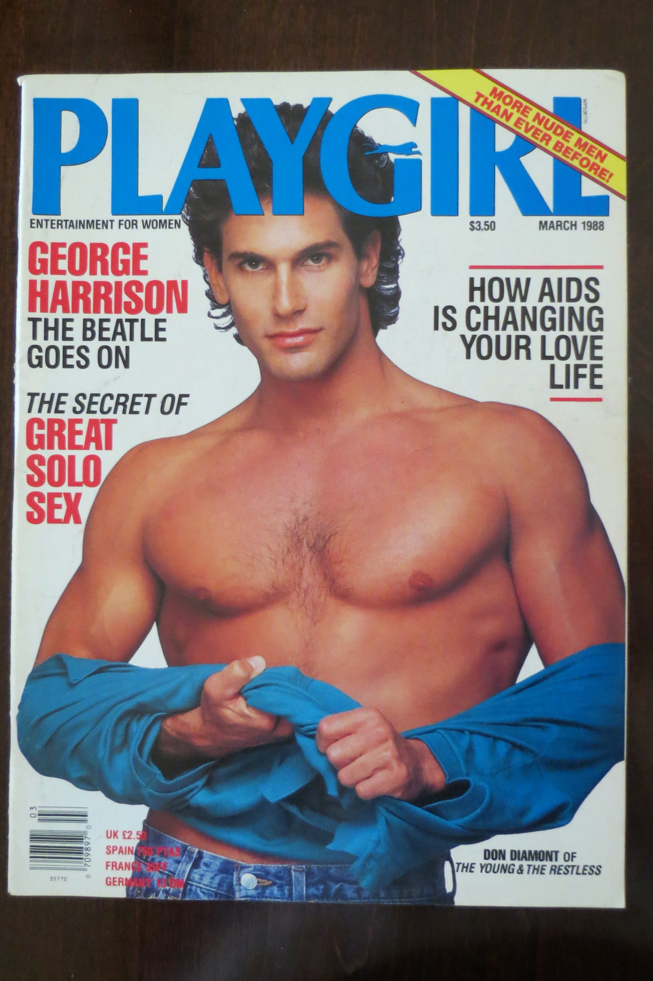 Playgirl Magazine March 1988 1988 Magazine Periodical Sage Rare And Collectible Books Ioba