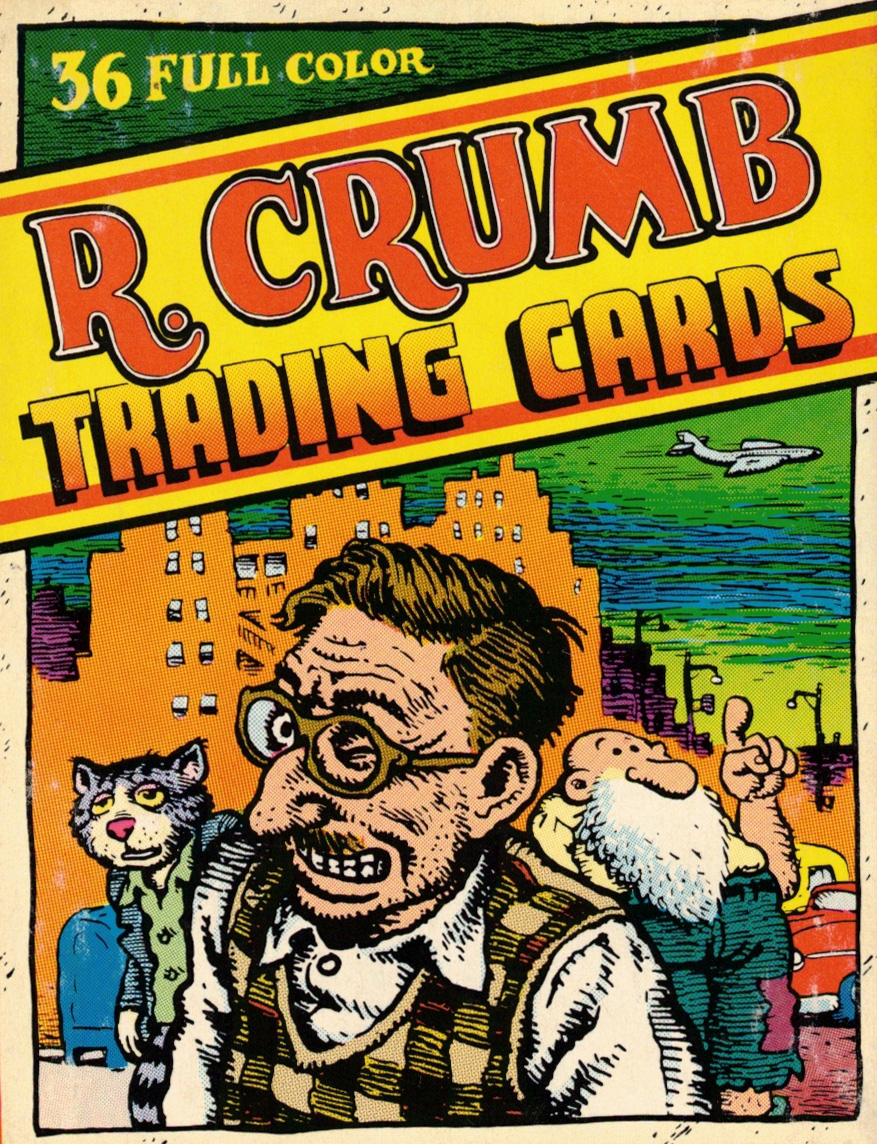 CRUMB MR CRUMB! R 24 POSTCARDS WITH IMAGES BY R NATURAL POSTCARD BOOK