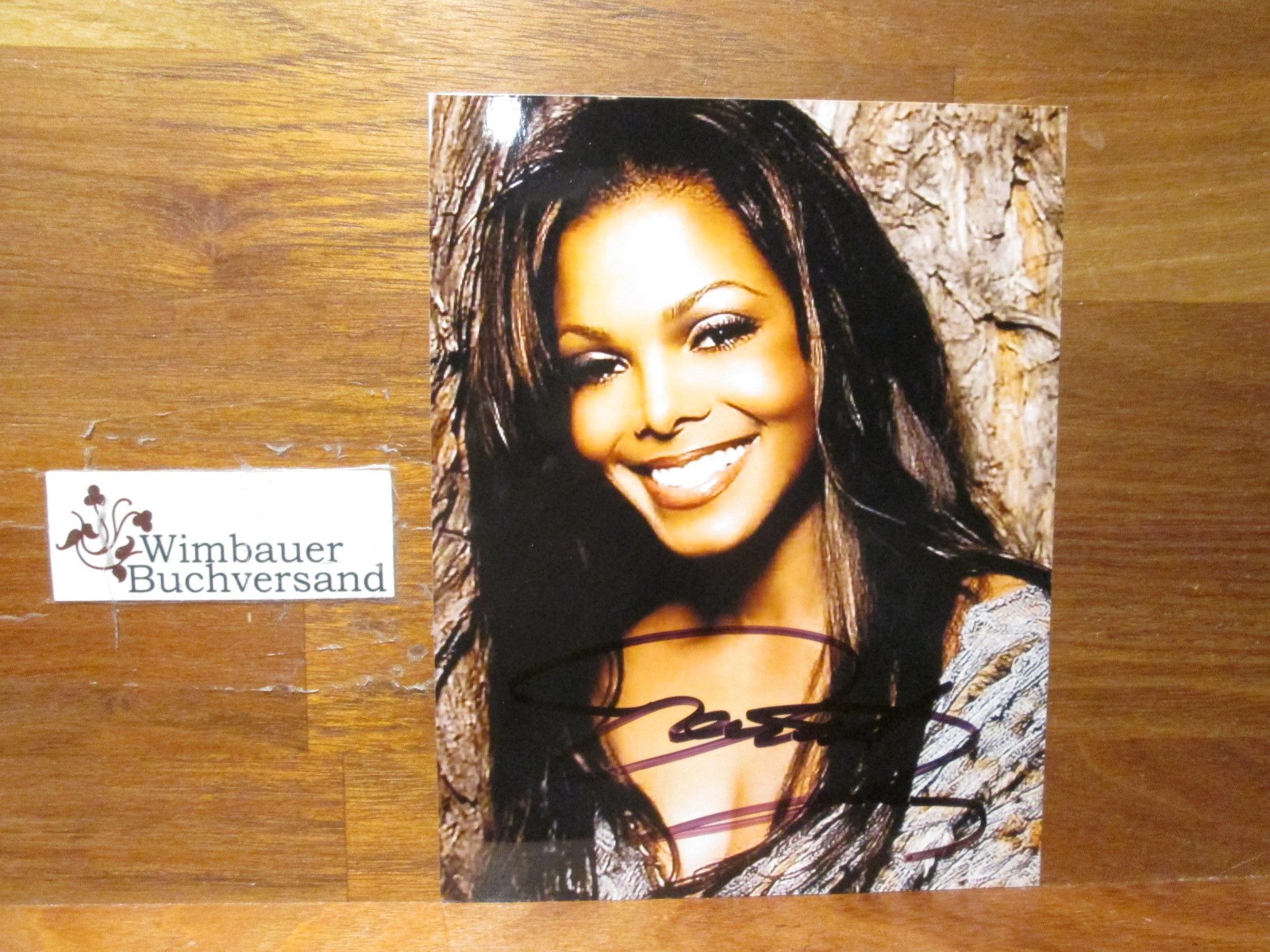 Original Autograph Janet Jackson Autogramm Autograph Signiert Signed Signee De Jackson Janet Signed By Author S Manuscrito Wimbauer Buchversand