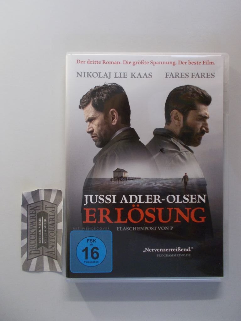 Erlösung - Flaschenpost von P [DVD]. - Adler-Olsen, Jussi