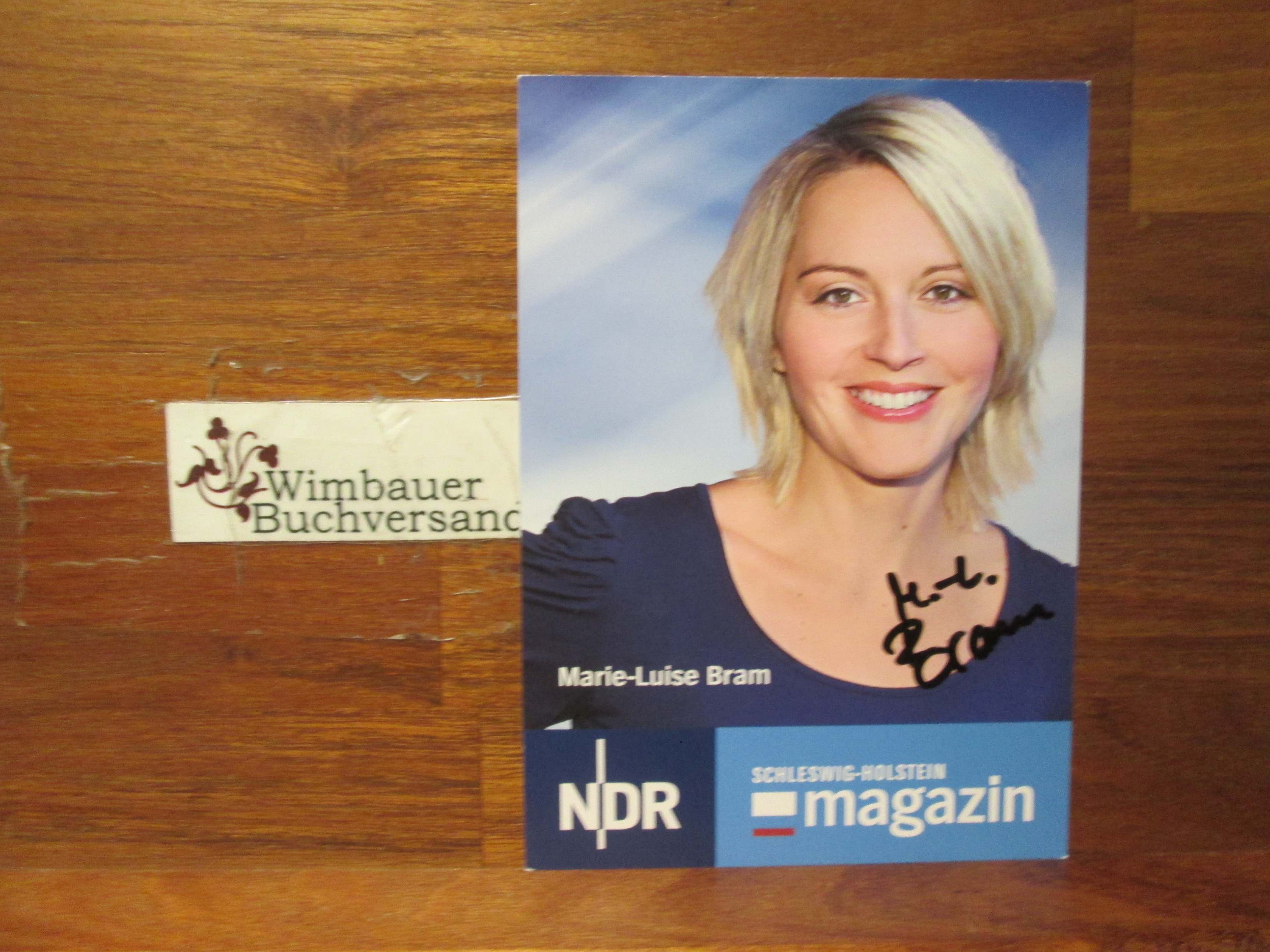 Original Autogramm Marie-Luise Bram Schleswig-Holstein Magazin NDR ...