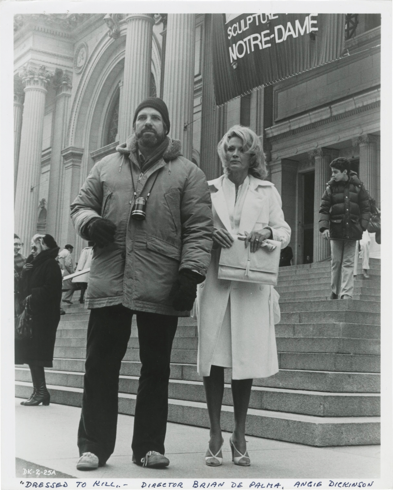 Dressed To Kill Original Photograph Of Brian De Palma And Angie